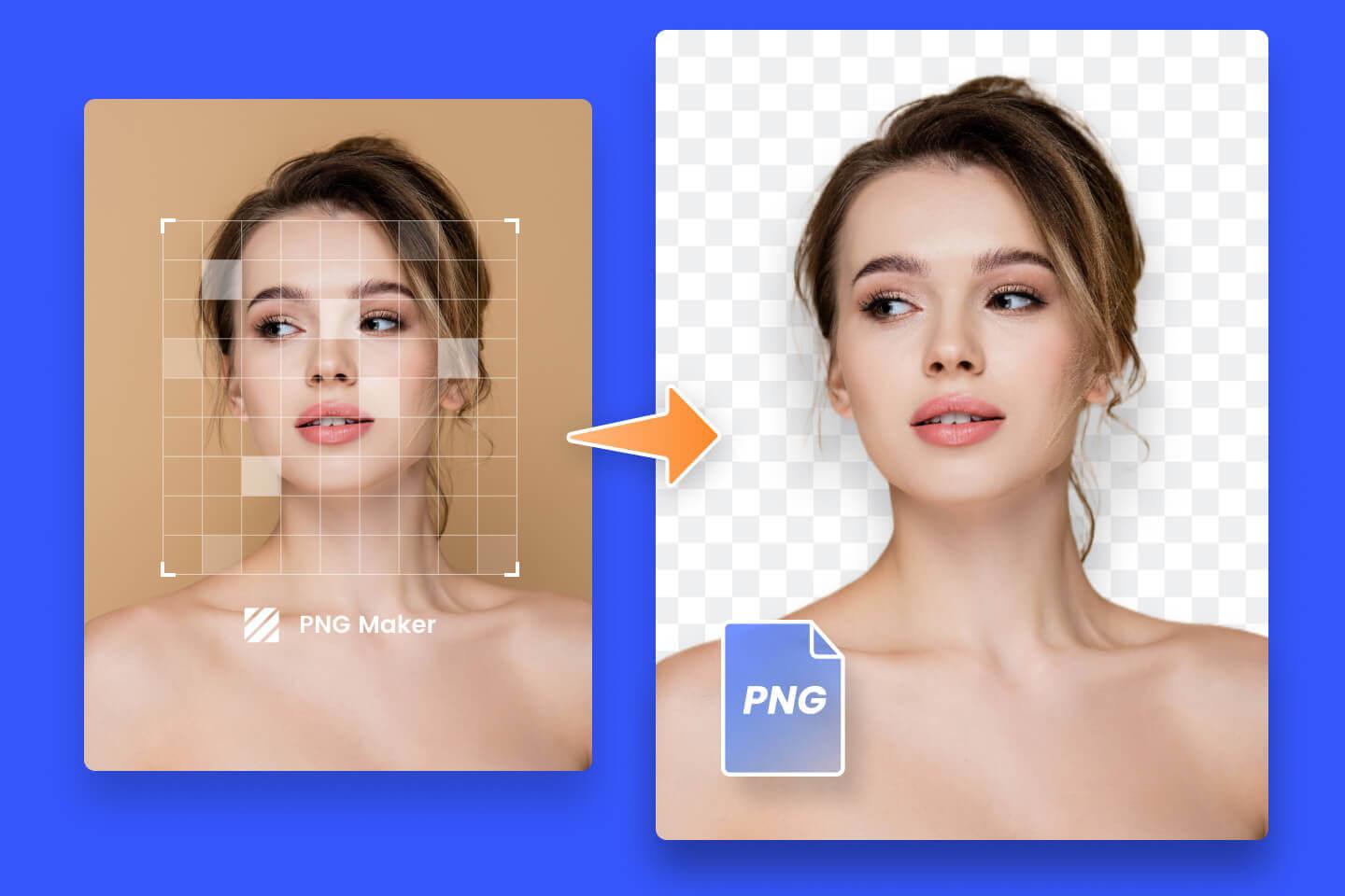 Créateur de fichiers PNG gratuit en ligne Fotor