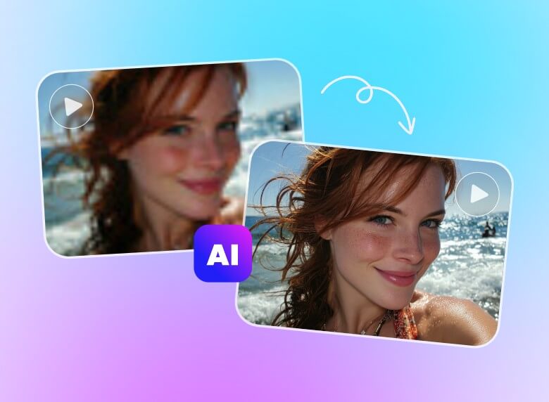 Étape 2 l'IA analyse automatiquement et améliore la qualité de la vidéo